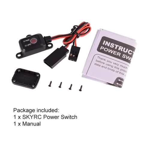 Vista 2 de SKYRC MCU Controlled Power Switch On/Off LIPO NIMH Battery RC Car Helicopter