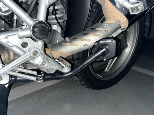 Vista 6 de Soporte lateral para motocicleta, placa ampliadora, almohadilla de extensión para Kawasaki para VERSYS300 para Versys X250 1000 (color: verde)