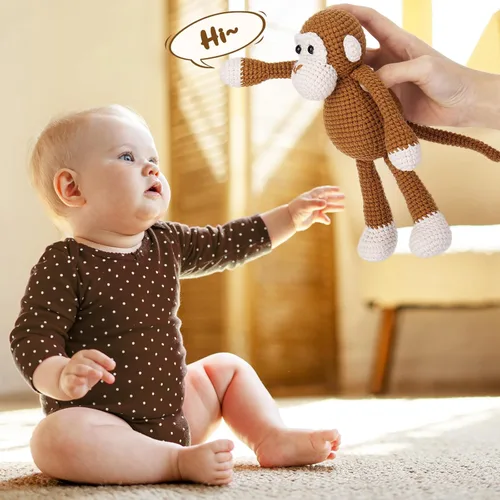 Vista 17 de Kit de ganchillo para principiantes, kit de inicio de ganchillo con tutoriales en video paso a paso, kits de aprendizaje para adultos y niños