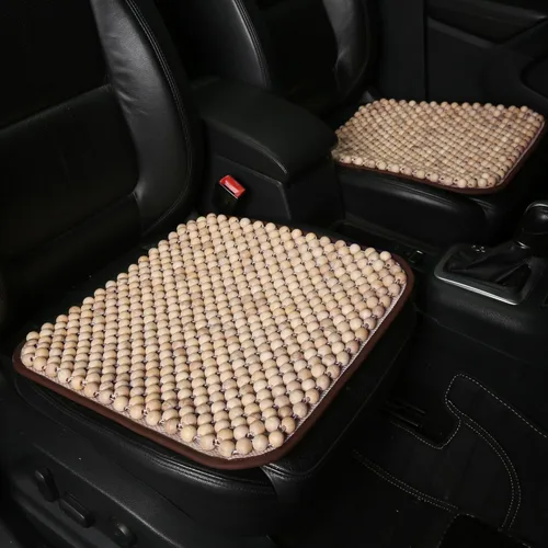 Vista 11 de LACDL Fundas de asiento de automóvil con cuentas para automóviles, funda de asiento de cuentas de enfriamiento para camiones y SUV