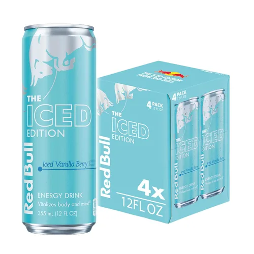 Vista 25 de Red Bull - Bebida energética, edición de coco, 8.4 onzas líquidas, paquete de 4, 33.6 onzas líquidas