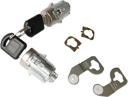 Cilindro de cerradura de puerta delantera del conductor y del pasajero con llaves 15298924 apto para Cadillac Escalade/Chevrolet Silverado Suburban