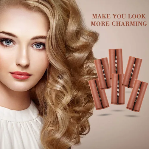 Vista 5 de Juego de 12 varillas de permanente para el cabello, varillas de onda fría, varillas de plástico para permanentes, rodillos rizadores de cabello