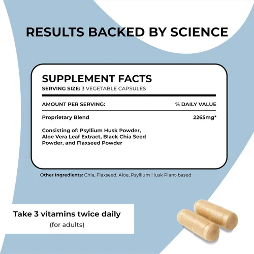 Vista 7 de Pure for Men Suplemento de Fibra Original para Mantener la Limpieza y Estar Listo Ayuda a Promover la Regularidad Digestiva Cáscara de Psyllium