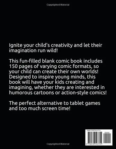 Vista 2 de Make Your Own Comics! 150 Blank Comic Pages for Creative Minds