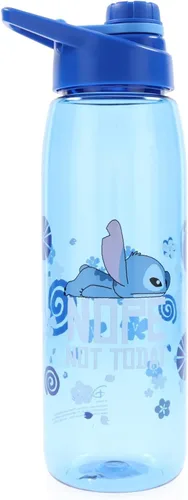 Vista 20 de Silver Buffalo Disney Lilo y Stitch Ohana Linda Botella de Agua de Stitch con Tapa de Rosca, 832.7 ml (28 oz)