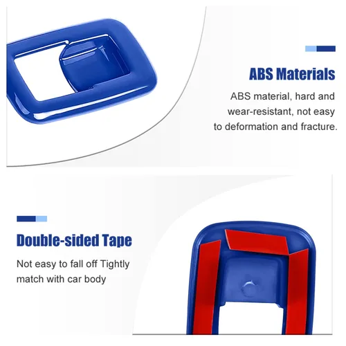 Vista 3 de Voodonala Interruptor de elevación de ventana, botón de control de elevalunas eléctrico, embellecedor para Dodge Charger Durango 2011-2025, para RAM