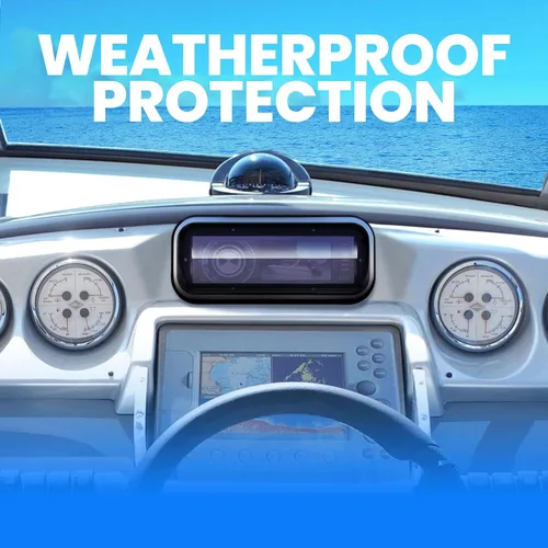 Vista 2 de BOSS Audio Systems MRC5B - Cubierta de radio impermeable marina