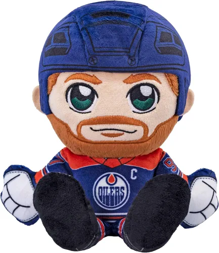 Vista 20 de Bleacher Creatures Buffalo Sabres Tage Thompson - Peluche de 8 pulgadas de la NHL Kuricha sentado – Superestrella de la NHL inspirada en Chibi suave