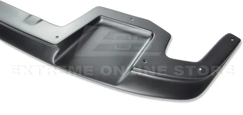 Vista 5 de Repuesto para modelos Chevrolet Camaro SS 2010-2013 Primer de plástico ABS estilo ZL1, parachoques delantero negro, alerón inferior, divisor