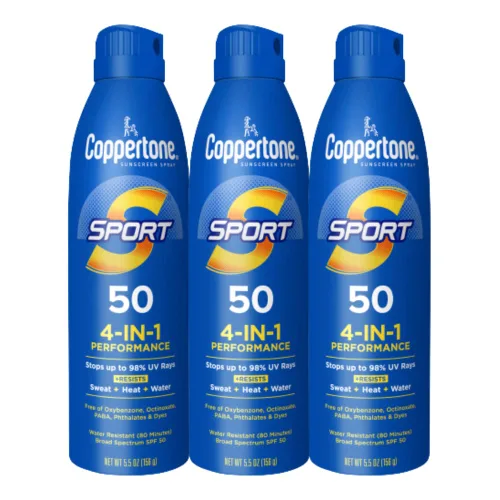 Vista 13 de Coppertone Spray protector solar deportivo, protector solar de amplio espectro SPF 15, resistente al agua, 5.5 onzas