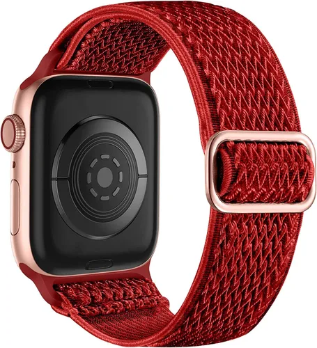 Vista 17 de Lerobo Correa de nailon elástica de bucle único para reloj, compatible con Apple Watch Series 11-1, SE/Ultra 3 2 1 38/40/41/42/44/45mm/46mm/49mm