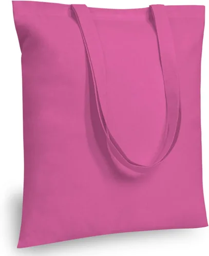 Vista 18 de TOPDesign - Paquete de 12 bolsas económicas de lona de algodón de 16 pulgadas x 15 pulgadas, bolsas de tela ligeras y reutilizables para la compra