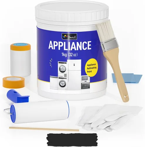 DWIL Pintura para Electrodomésticos para Refrigerador - Pintura para Refrigerador a Base de Agua, Interior, para Superficies de Plástico y Metal en