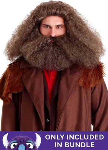Vista 3 de Fun Costumes Disfraz de Hagrid de Harry Potter de lujo para adultos