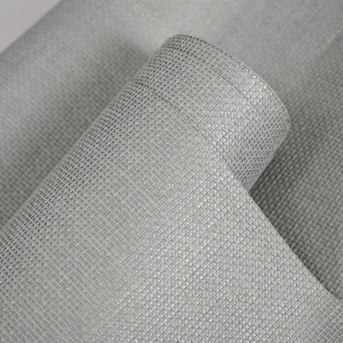 Vista 13 de Ansehan HA4001 - Revestimiento de pared hecho a mano con rayas de 36 pulgadas de ancho x 8 yardas de largo, texturizado, moderno, no prepegado, Gris