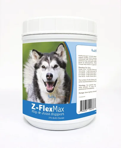 Vista 14 de Healthy Breeds German Shepherd Z-Flex Max - Masticables suaves para cadera y articulaciones, 170