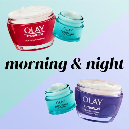 Vista 9 de Olay Hyaluronic + Peptide 24 Gel Crema de ojos, sin fragancia, 0.5oz (0.5 fl oz)