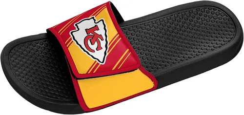 Vista 32 de FOCO mens NFL Team Logo Legacy Sport Slide Sandals
