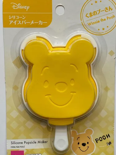 Vista 5 de Daiso Fabricante de paletas de silicona Disney Winnie the Pooh amarillo 3.22 x 4.84 x 0.94 pulgadas