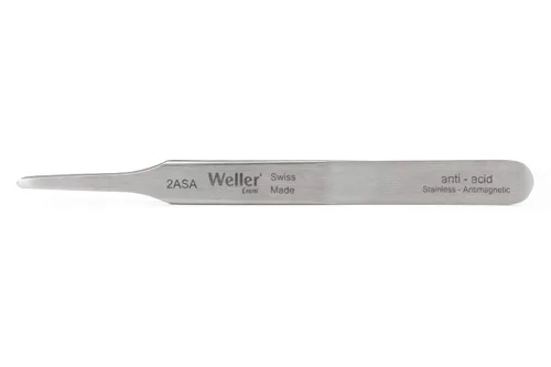 Vista 3 de Erem "Weller Erem 2ASA Pinza magnética recta o redonda de acero inoxidable ancha
