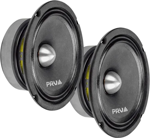 Vista 7 de PRV AUDIO 6.5 Pulgadas Altavoz de Rango Medio Bullet 6MR400-4 Bullet, 4 Ohmios 400 Vatios Altavoz de Audio para Coche de Alto Rendimiento de Alta