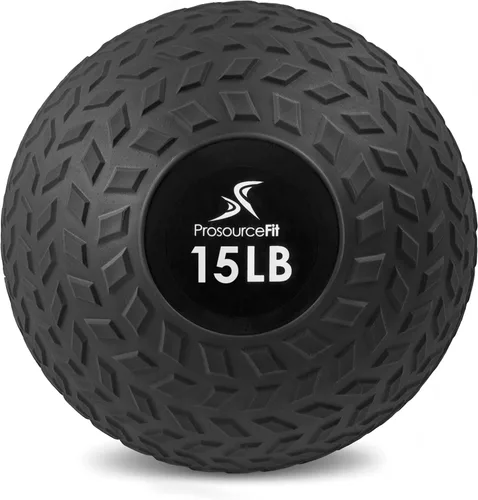 Vista 13 de ProsourceFit Slam Medicine Balls 5, 10, 15, 20, 25, 30, 50lbs Smooth and Tread Textured Grip Dead Weight Balls for Strength and Conditioning