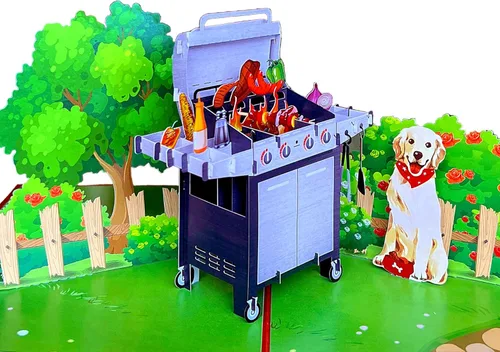 Vista 7 de Adventure Ship - Tarjetas de cumpleaños desplegables para hombres, tarjeta de cumpleaños de feliz marido, tarjeta de regalo 3D para él, papá
