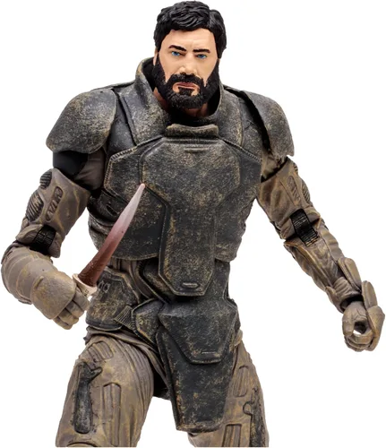 Vista 5 de McFarlane Toys - Duna: Parte Dos Gurney Halleck Paul Atreides Chani Stilgar 4pk, Gold Label, Yaxa Exclusive