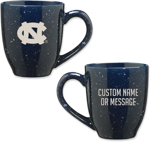 Vista 72 de Rico Industries NCAA UCLA Bruins Royal Blue - Taza de café de cerámica moteada grabada con láser de 16 onzas