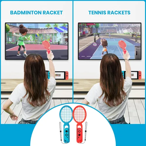 Vista 6 de Switch Sports Accessories - CODOGOY 12 in 1 Switch Sports Accessories Bundle for Nintendo Switch Sports Family Accessories Kit Compatible with