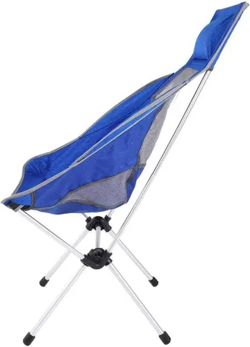 Vista 4 de qiuqiu Silla plegable portátil, de aleación de aluminio para la pesca al aire libre camping senderismo con bolsa de transporte