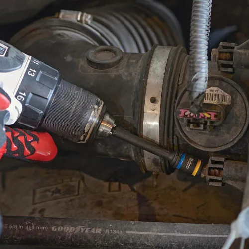 Vista 5 de Malco MALCOMBO2 - Juego de destornilladores hexagonales magnéticos reversibles de 4 pulgadas C-Rhex limpiable, reversible