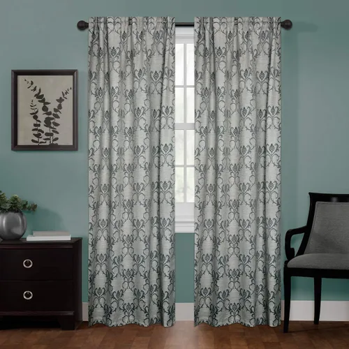 Vista 20 de Zenna Home Smart Curtains Tiffany Ultimate - Panel de ventana 100% opaco, 50 x 63 pulgadas, 1 panel, aguamarina