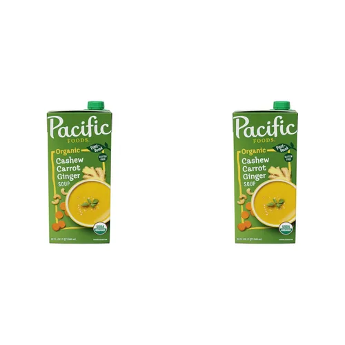 Vista 12 de Pacific Foods Sopa orgánica de calabaza con canela y nuez moscada, caja de 32 onzas (paquete de 2)