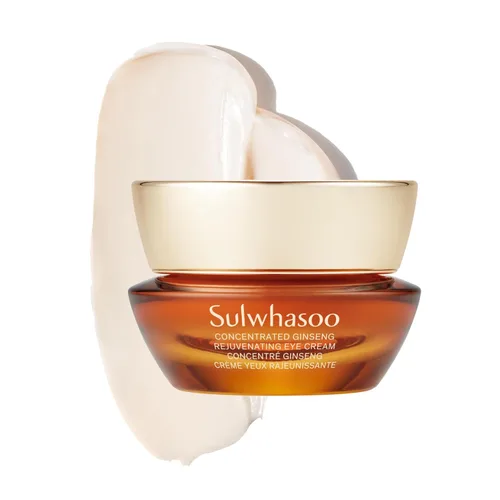 Sulwhasoo Concentrated Ginseng Rejuvenating Eye Cream- Korean Ginseng & Peptide Anti-Aging Under Eye Cream for Wrinkes, Puffiness, Dark Circles &