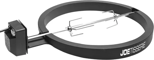 Kamado Joe JoeTisserie Accesorio de rotisería para parrillas Big Joe de 24 pulgadas con varas de asado de acero inoxidable para hasta 50 libras de