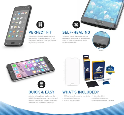 Vista 7 de ArmorSuit MilitaryShield - Protector de pantalla antirreflejo diseñado para Samsung Galaxy Z Fold 4 5G, película mate compatible con fundas