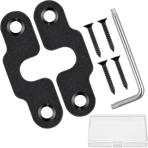Vista 9 de Kit de reparación de visera solar para Jeep, Clips de visera de acero inoxidable resistentes compatibles con Jeep Wrangler JK 2018 / JL 2018-2024
