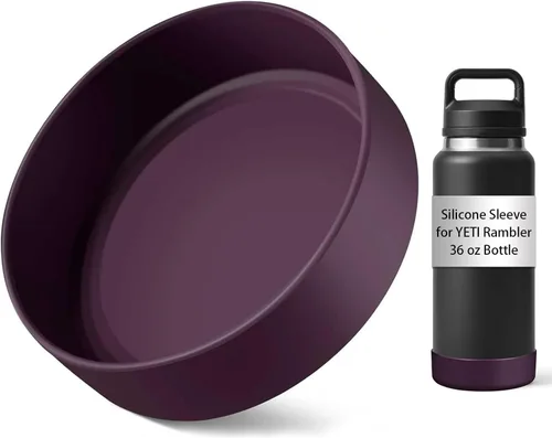 Vista 23 de Funda de silicona VGHNQ para botellas de agua YETI, Owala, protector inferior para YETI 26 36 OZ, cubierta de bota para Owala 32OZ, accesorios