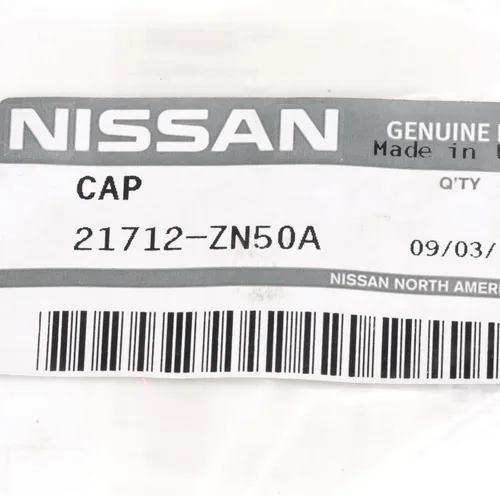 Vista 4 de Genuine Nissan Parts - Auténtica pieza de catálogo de The Factory (21712-ZN50A)