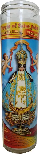 Vista 2 de Virgen de Guadalupe/Virgen de San Juan Virgen de Guadalupe/Virgen de San Juan Vela Devocional Perfumada