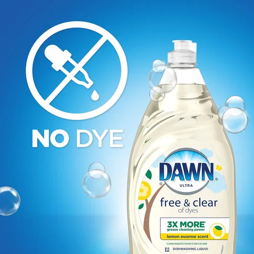 Vista 5 de Dawn Ultra Pure Essentials - Detergente líquido para platos, esencia de limón, 16.2 onzas líquidas