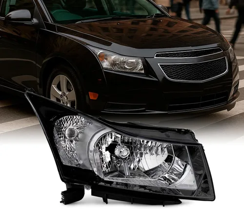 Vista 6 de AKKON - Para 2011 2012 2013 2014 2015 Chevy Cruze 2016 Cruze Limited Driver lado izquierdo faro lámpara