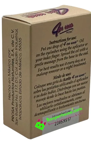 Vista 3 de Aceite para agrandar pestañas por Prosa