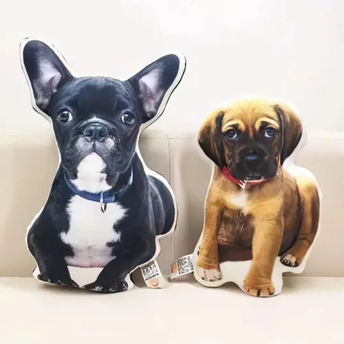 Almohadas personalizadas con imagen, almohada personalizada para mascotas para Acción de Gracias, Navidad, Día de San Valentín, 12 pulgadas