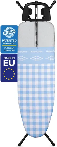 Vista 8 de Bartnelli - Tabla de planchar de servicio pesado 48x15 Diseñada y fabricada en Europa con tecnología patentada, zonas turbo y de apoyo