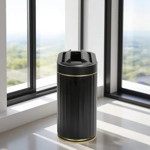 Vista 7 de SYNCVIBE Basurero de Baño con Tapa Butterfly de 2 Galones con Sensor, Bote de Basura Impermeable IPX5, Papelera Delgada Automática, Papelera Bajo