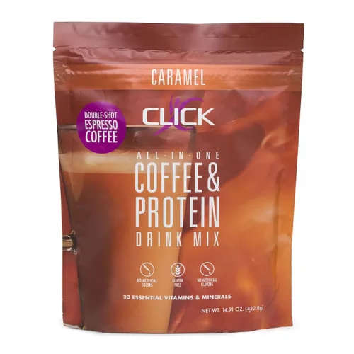 Vista 11 de CLICK Proteína de Café, Proteína y Café Real Todo en Uno, Bebida Nutricional de Reemplazo de Comida, Sabor Mocha, 23 Vitaminas Esenciales, Café