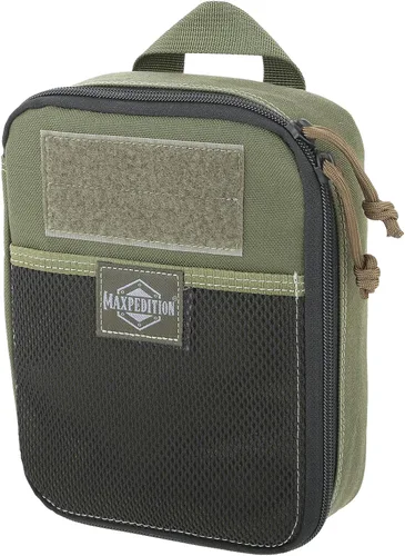 Vista 8 de MAXPEDITION Organizador de Bolsillo Beefy, Compacto, Compatible con MOLLE, Bolsa Táctica de Nylon 1000D, Herramientas de Portación Diaria